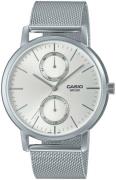 Casio Herrklocka MTP-B310M-7AVEF Collection Silverfärgad/Stål Ø41