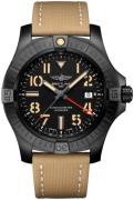 Breitling Herrklocka V32395101B1X2 Avenger Ii Gmt Svart/Läder Ø45 mm