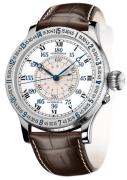 Longines Herrklocka L2.678.4.11.0 Heritage Vit/Läder Ø47.5 mm