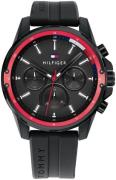 Tommy Hilfiger Herrklocka 1791793 Mason Svart/Gummi Ø45 mm