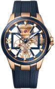 Ulysse Nardin Herrklocka 3716-260-3-03 Blast Skelettskuren/Gummi Ø42