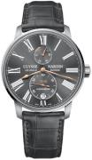 Ulysse Nardin Herrklocka 1183-310-42-BQ Marine Torpilleur Grå/Läder