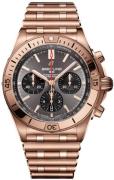 Breitling Herrklocka RB0134101B1R1 Chronomat B01 42 Grå/18 karat