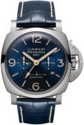 Panerai Herrklocka PAM00670 Luminor Blå/Läder Ø47 mm