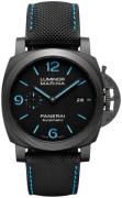 Panerai Herrklocka PAM01661 Luminor Svart/Läder Ø44 mm