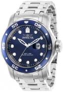 Invicta Herrklocka 39084 Pro Diver Blå/Stål Ø48 mm