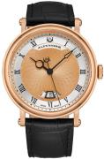 Alexander Herrklocka A153-05 Classic Roséguldstonad/Läder Ø43 mm