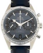 Omega Herrklocka 332.12.41.51.03.001 Speedmaster 57 Blå/Läder