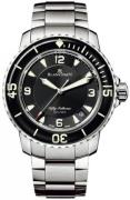 Blancpain Herrklocka 5015-1130-71S Sport Fifty Fathoms Svart/Stål