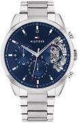 Tommy Hilfiger Herrklocka 1710448 Baker Blå/Stål Ø44 mm