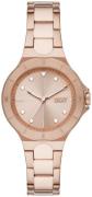 DKNY Damklocka NY6642 Chambers Roséguldstonad/Roséguldstonat stål