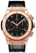 Hublot Herrklocka 541.OX.1181.LR Classic Fusion Svart/Läder Ø42 mm