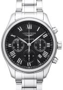 Longines Herrklocka L2.759.4.51.6 Master Svart/Stål Ø42 mm