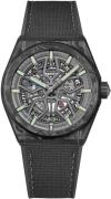 Zenith Herrklocka 10.9000.670-80.R795 Defy Classic Svart/Gummi Ø41 mm