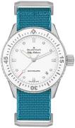 Blancpain Damklocka 5100-1127-NATA Fifty Fathoms Vit/Textil Ø38 mm