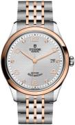 Tudor 1926 Herrklocka M91551-0002 Silverfärgad/Roséguldstonat stål