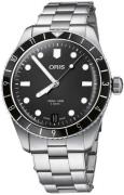 Oris Herrklocka 01 400 7772 4054-07 8 20 18 Divers Svart/Stål Ø40 mm