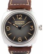 Panerai Herrklocka PAM01334 Radiomir Svart/Läder Ø45 mm