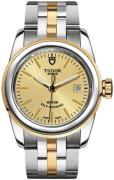 Tudor Damklocka M51003-0004 Glamour Date Gulguldstonad/18 karat gult