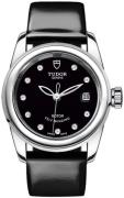 Tudor Damklocka M51000-0026 Glamour Date Svart/Läder Ø26 mm