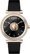 Versus by Versace Damklocka VSPLD1921 Svart/Stål Ø34 mm