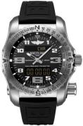 Breitling Herrklocka E76325221B1S1 Emergency Svart/Gummi Ø51 mm