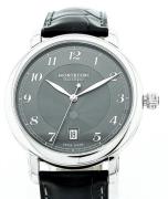 Montblanc Herrklocka 118517 Star Grå/Läder Ø39 mm