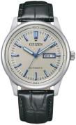 Citizen Herrklocka NH8400-10AE Silverfärgad/Läder Ø42 mm