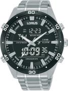 Lorus Herrklocka RW649AX9 Sports Svart/Stål Ø46 mm