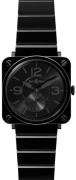 Bell & Ross Herrklocka BRS-BLC-PH-SCE BR S Quartz Svart/Keramik