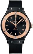 Hublot 565.CO.1480.RX Classic Fusion Svart/Gummi Ø38 mm