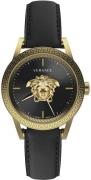 Versace Herrklocka VERD01320 Palazzo 43mm Svart/Läder Ø43 mm