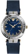 Versace Herrklocka VE2F00221 Aion Blå/Läder Ø44 mm