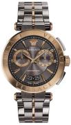 Versace Herrklocka VE1D00619 Aion Brun/Stål Ø45 mm