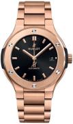 Hublot 568.OX.1480.OX Classic Fusion Svart/18 karat roséguld Ø38 mm