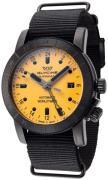 Glycine Herrklocka GL0462 Combat Orange/Läder Ø42 mm