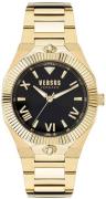 Versus by Versace Damklocka VSP1Z1421 Echo Park Svart/Gulguldtonat