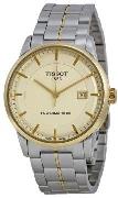 Tissot Herrklocka T086.407.22.261.00 T-Classic Brun/Gulguldtonat