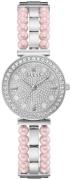 Guess Damklocka GW0531L1 Gala Silverfärgad/Stål Ø30 mm