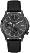 Guess Herrklocka GW0540G3 Spec Svart/Läder Ø44 mm