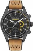 Timberland Herrklocka TDWGC2102401 Aldridge Svart/Läder Ø46 mm