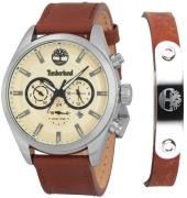 Timberland Herrklocka TBL.ASHM.SET.20 Ashmont Antikvit/Stål Ø46 mm