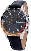 Timberland Herrklocka TDWGF2100503 Chicopee Svart/Läder Ø46 mm