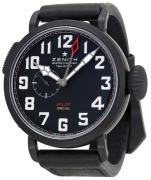 Zenith Herrklocka 96.2430.693-21.C703 Pilot Svart/Läder Ø48 mm