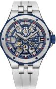 Edox Herrklocka 85303-357BUCAB-BUIRB Delfin Vit/Gummi Ø43 mm