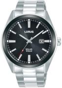 Lorus Herrklocka RX335AX9 Solar Svart/Stål Ø42 mm