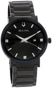 Bulova Herrklocka 98D158 Futuro Svart/Stål Ø42 mm