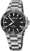 Oris Herrklocka 01 733 7732 4124-07 8 21 05EB Diving Svart/Stål