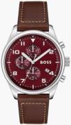 Hugo Boss Herrklocka 1513988 View Röd/Läder Ø44 mm