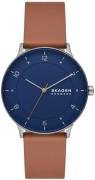 Skagen Herrklocka SKW6885 Riis Blå/Läder Ø40 mm